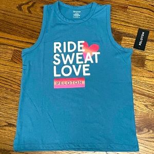 Peloton Ride Sweat Love Tank XS
